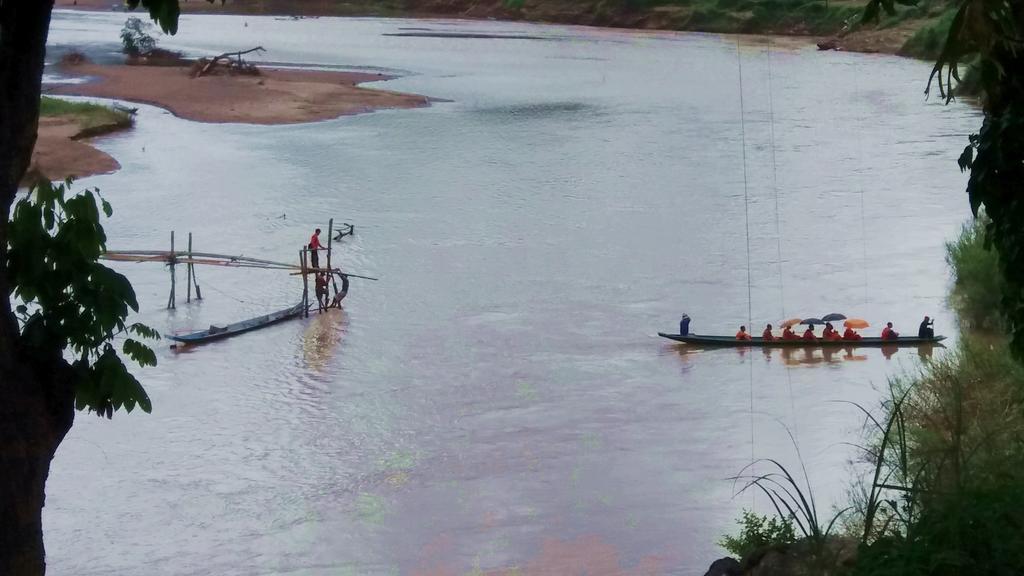 לואנג פרבאנג Saynamkhan River View מראה חיצוני תמונה